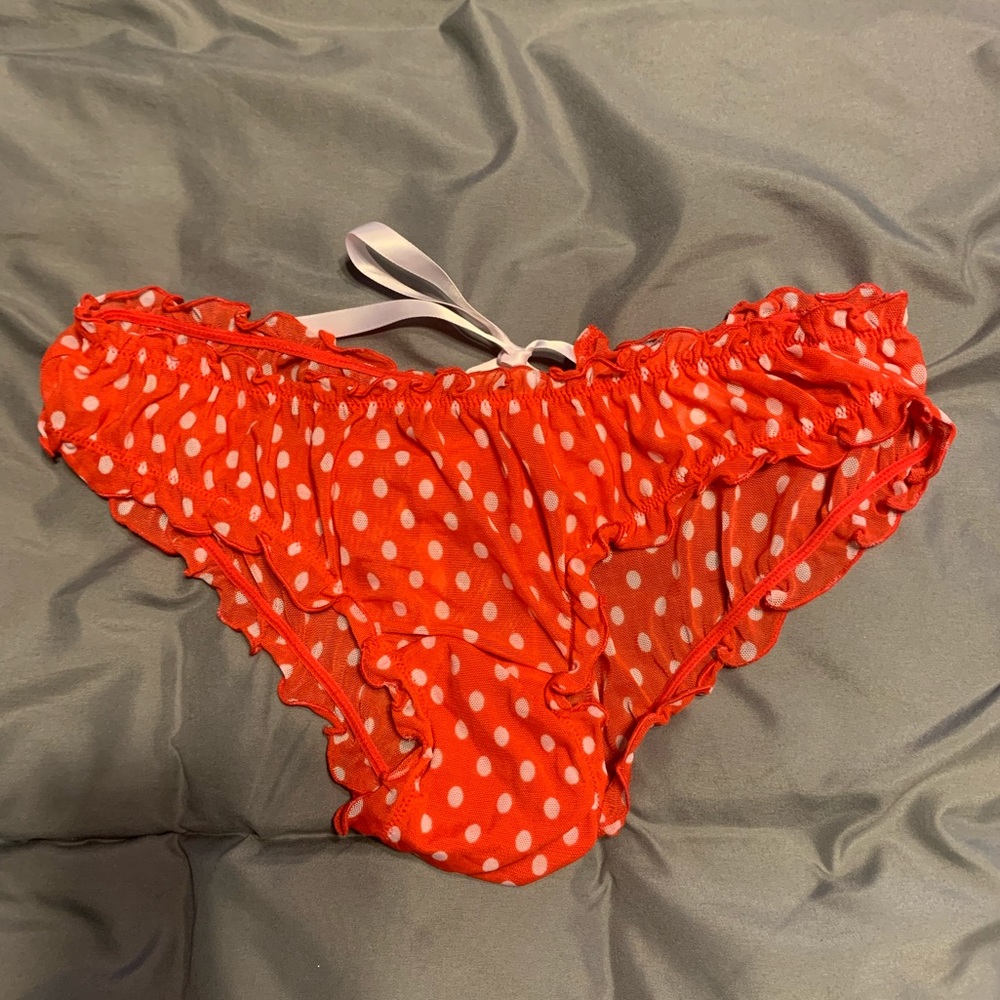 Victoria’s Secret mesh lace up panty